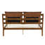 Lit en bois massif Goggin avec tête de lit en peluche amovible-1146960168-1146208852