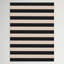 Tapis rayé beige / noir intérieur / extérieur Mestas-1643169040