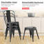 Chaise d'appoint empilable Perdomo-1028629453