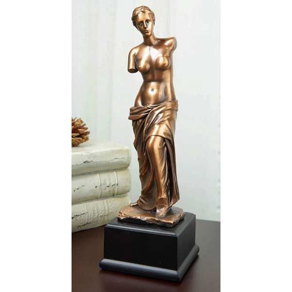 Goddess Venus Aphrodite Callipygous Erotic Art Nude Female Statue Sculpture  9.8 inches