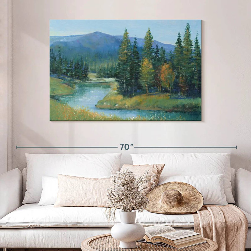 Alvord Trout Stream II, 32" H x 48" W