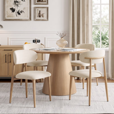 Chaises de salle à manger rembourrées Blondelle
