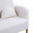 Jeanifer 59.1 Inches Wide Teddy Fleece Small Cute Upholstered Sofa-1942003684