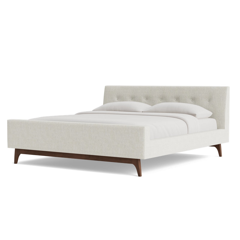 Tyler Bed, Performance Weave - Zinc, California King
