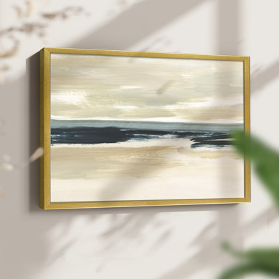 Sand & Sea I -Framed Print - Restickable