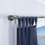 Tringle à rideaux simple réglable en métal Vivo-540317386-540317389