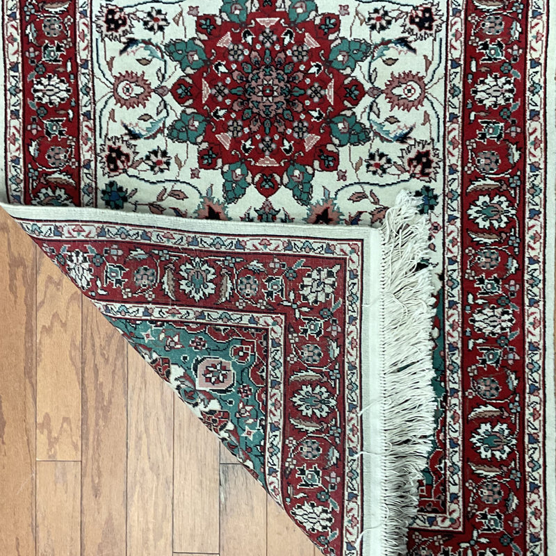  Handmade Tabriz Wool Rug
