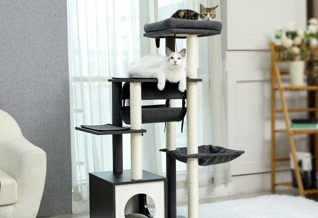 Cat Trees for Large Cats
