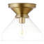 Plafonnier semi-encastré 1 lumière 12 lumières Abbott-1126167401