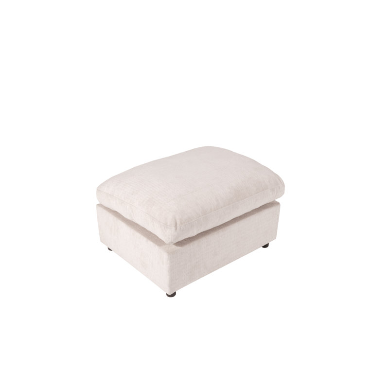 Modular Sectional Sofa Ottoman Beige, Beige