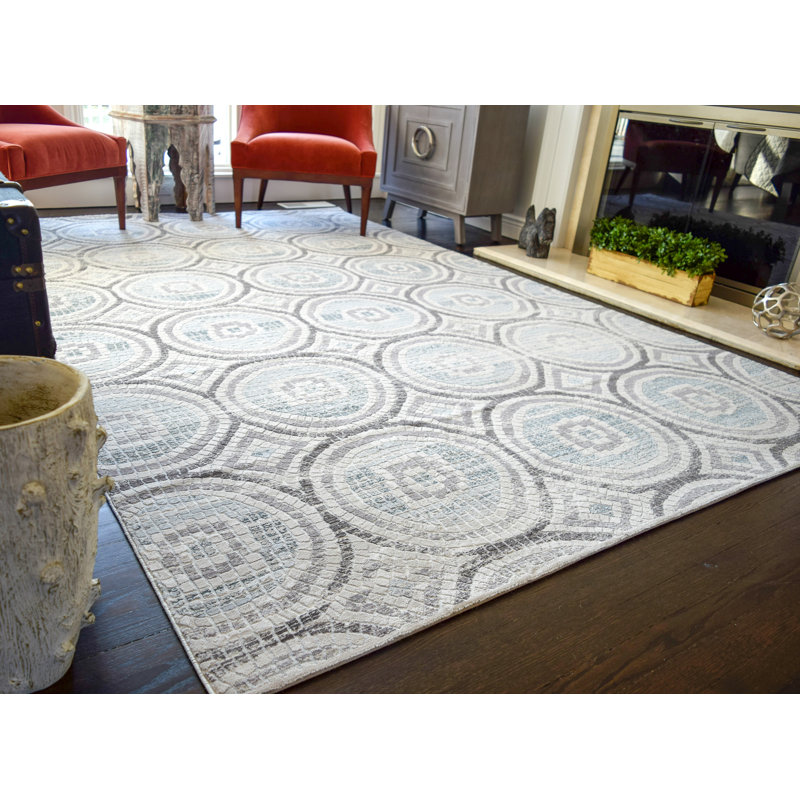 Hickerson Geometric Indoor Rug, Rectangle 8' x10'