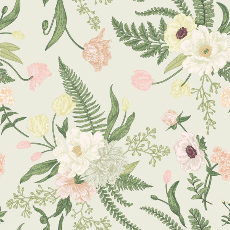 Midsomer Matte Wall Mural, 200cm W x 100cm L