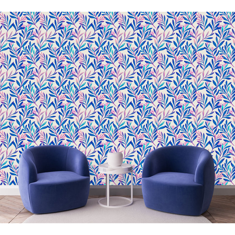 Carreau de papier peint l 25 po, L 2,08 pi x L 10,42 pi