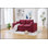 Canapé modulaire modulaire Cloud, confortable et moderne 2 places avec housses de coussin amovibles pour un nettoyage facile et sans assemblage
