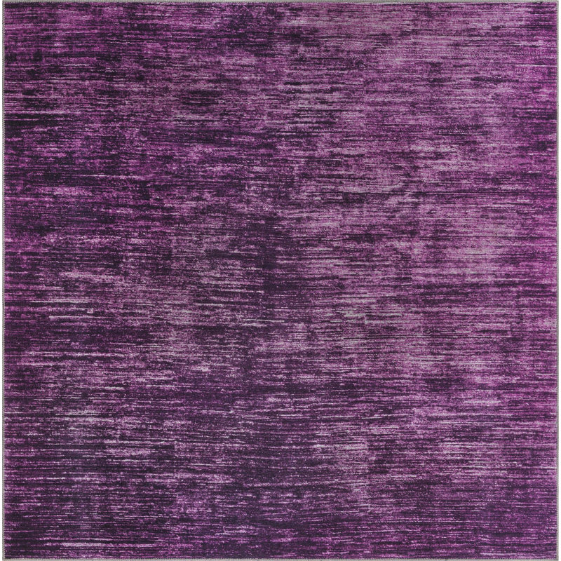 Ikhasa Chenille Indoor Rug, Square 7'7" x 7'7"