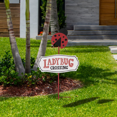 Metal Insects Garden Stake