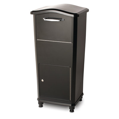 Elephantrunk Parcel Drop Box 2 Door Front Load Vertical Package Drop