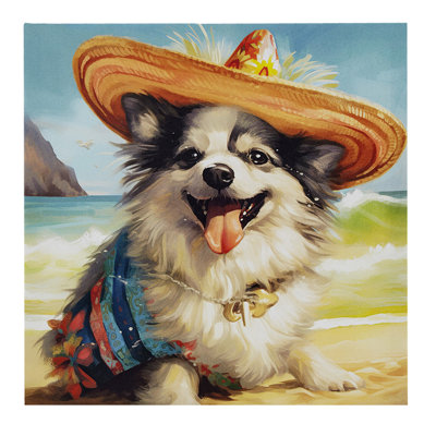 Chihuahua Canvas Wall Art