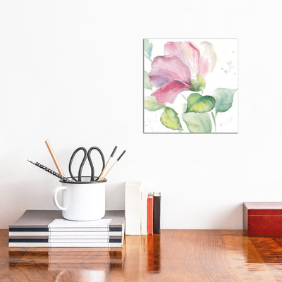Fragrant Hibiscus I by Lanie Loreth - Wrapped Canvas Painting