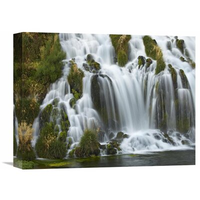 Waterfall Niagara Springs Thousand Springs State Park Idaho' Photographic Print on Wrapped Canvas -  East Urban Home, 64AE1E3C06AB45989CE7B9BE7D7920FF