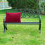 Banc de jardin en métal Darrika