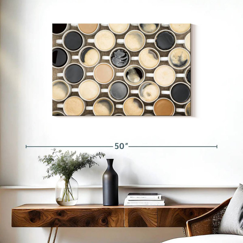 Yarlin Brewtiful Coffee Cups, 24" H x 36" W