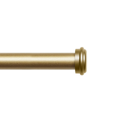 Topper Outdoor Adjustable Single Curtain Rod