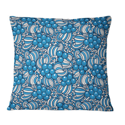 Abstract Throw Pillow