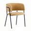 Chaise rembourrée avec accoudoirs