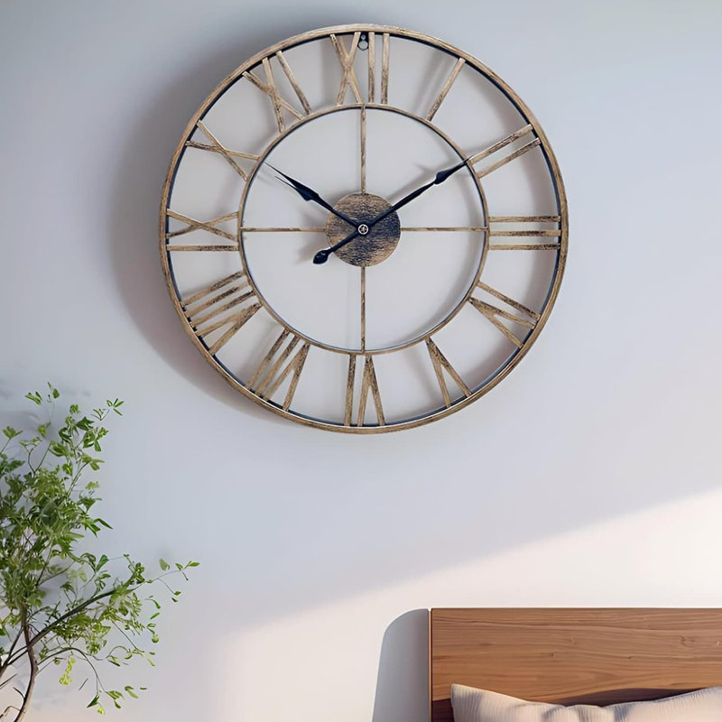 Adrienna Metal Wall Clock