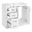 Ensemble de meuble-lavabo 36 po avec lavabo en céramique, armoire de rangement en bois massif, ensemble de meuble-lavabo autoportant avec 3 tiroirs à fermeture en douceur-117193881-117193882