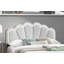 Tête de lit luxueuse en tissu de laine à motif floral avec éclairage DEL et base de lit tapissier, idéale pour les chambres à coucher modernes-1346635157-1346635158
