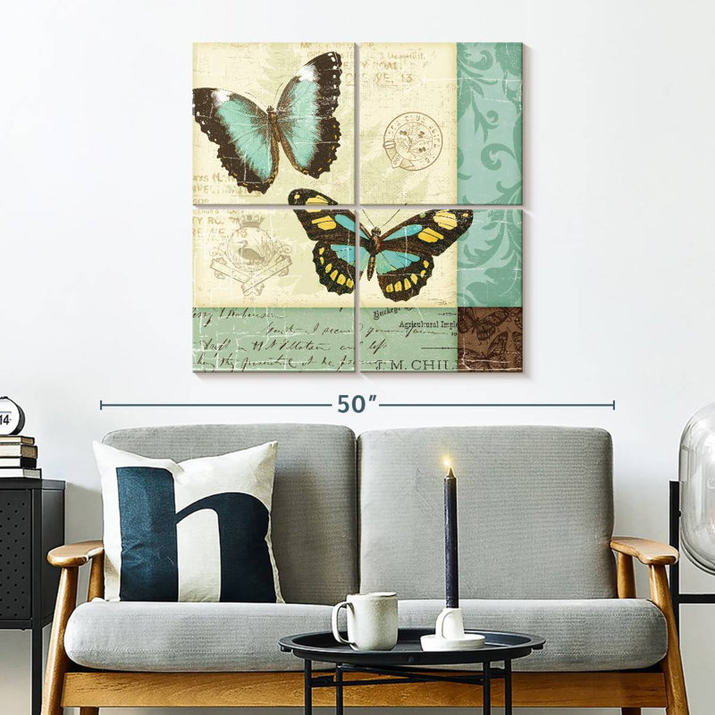 Brampt Butterfly Patchwork, 32" H x 32" W