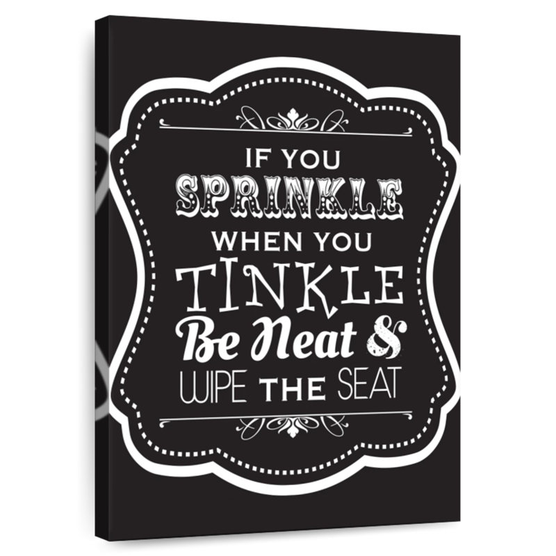 Tergel Sprinkle Tinkle, 30" H x 20" W