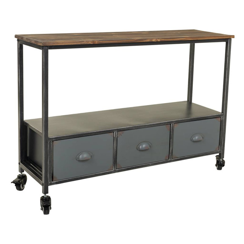 Frenette 100cm Solid Wood Console Table