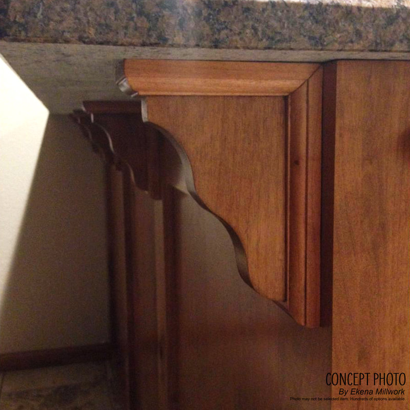 Corbeille en bois Dearborn, Chêne rouge, 8" H x 1.75" W x 4" D