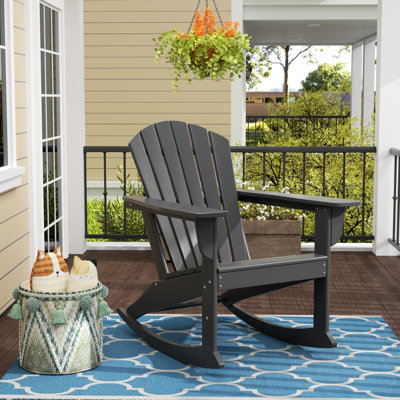 Altura HDPE Rocking Adirondack Chair