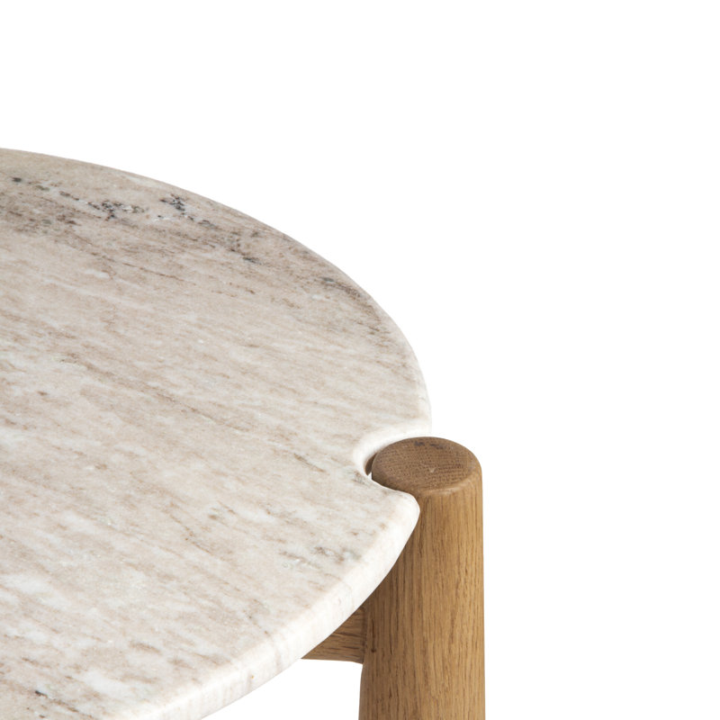 Table d'appoint Carver - Morchana brun