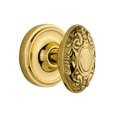 Classic Rosette with Victorian Door Knob