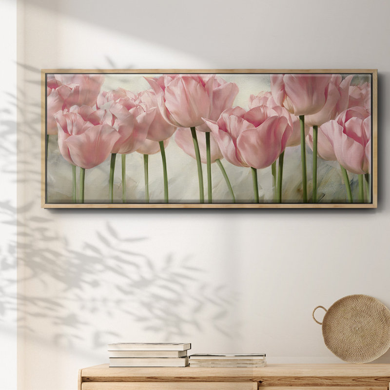 Nature Inspired I- Framed Canvas, 8" H x 20" W