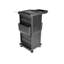 Armoire de rangement verrouillable avec plateau Estevao Claire