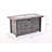 48" Fire Table With Fiberglass Wooden Tabletop