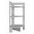 Riga Corner 3-Tier Shelf Side Table  31.7" High , Sofa Table, End Table With Tray-1284058845