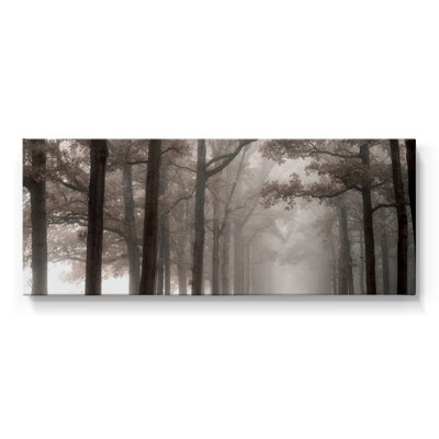 Misty Road - Toile tendue avec châssis - Prêt à accrocher