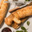 Plat à baguettes antiadhésif pour la cuisson du pain français, plateau de boulangerie perforé à 2 baguettes, 15 po x 6,3 po, champagne-129457418