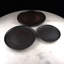 Ensemble d'assiettes plates plates
