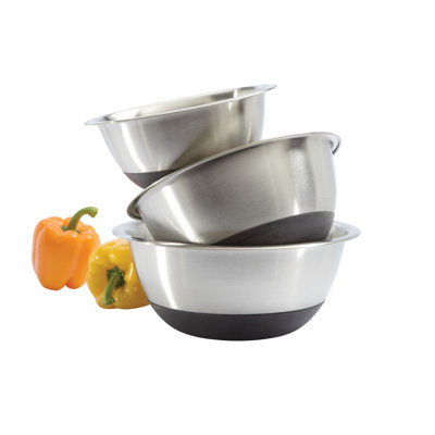 Focus Foodservice Stainless Steel Nested Mixing Bowl Set