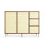 Buffet beige en bois manufacturé-1783826438