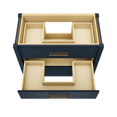 Kiawah Two-Drawer Single Bath Vanity