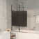 31.5'' W 55.1'' H Framed Rectangle Shower Enclosure
